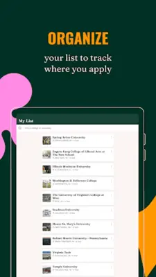 Niche College Search android App screenshot 1